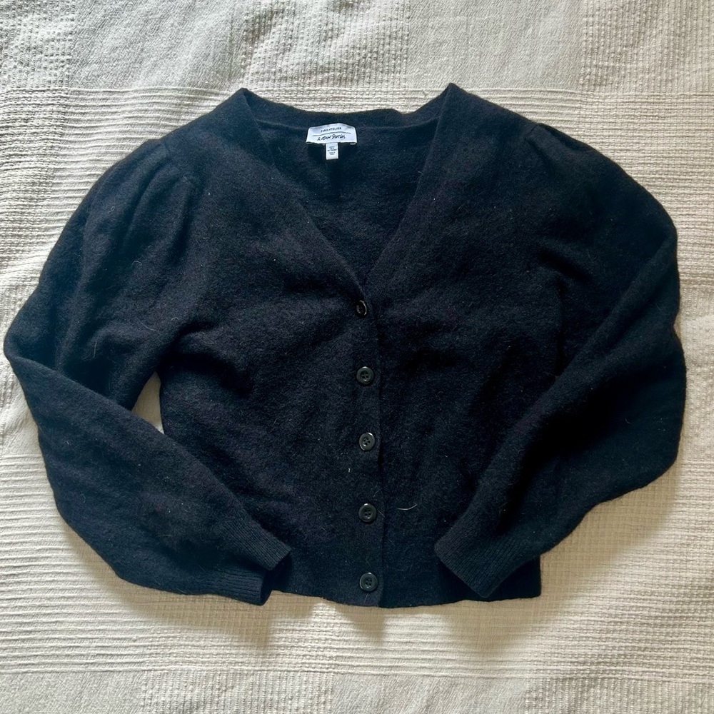 & Other Stories Black Cardigan Sweater